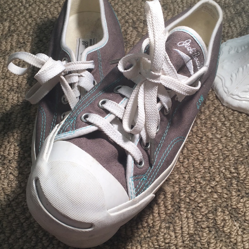 Custom almost new Jack Purcell Converse